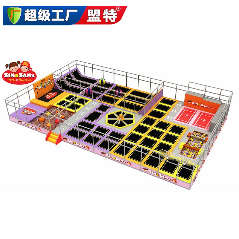 兒童游樂蹦床公園