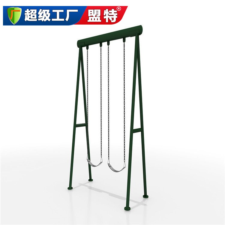 無(wú)動(dòng)力游樂(lè)-兒童雙位戶外秋千