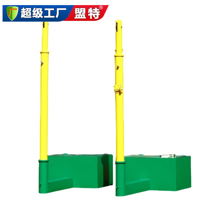 可移動式兩用排羽球柱