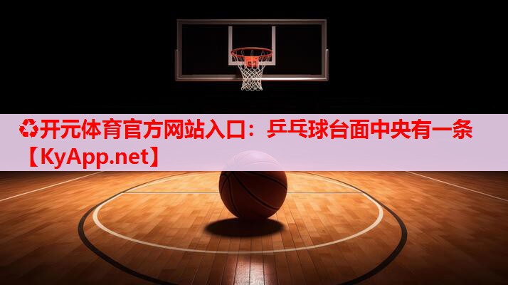 乒乓球臺(tái)面中央有一條 乒乓球臺(tái)面中央有一條