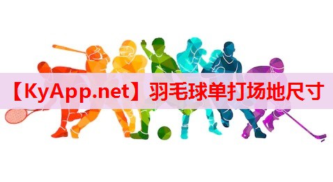 羽毛球單打場地尺寸